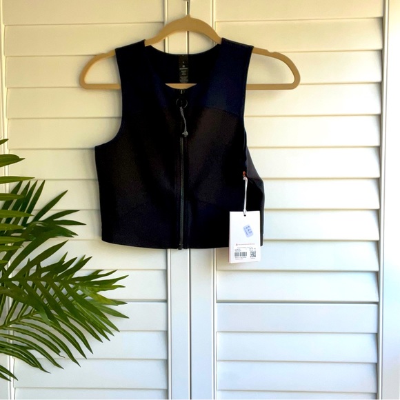 lululemon athletica Tops - Lululemon X Roksanda Crop Top (Blue/Black)